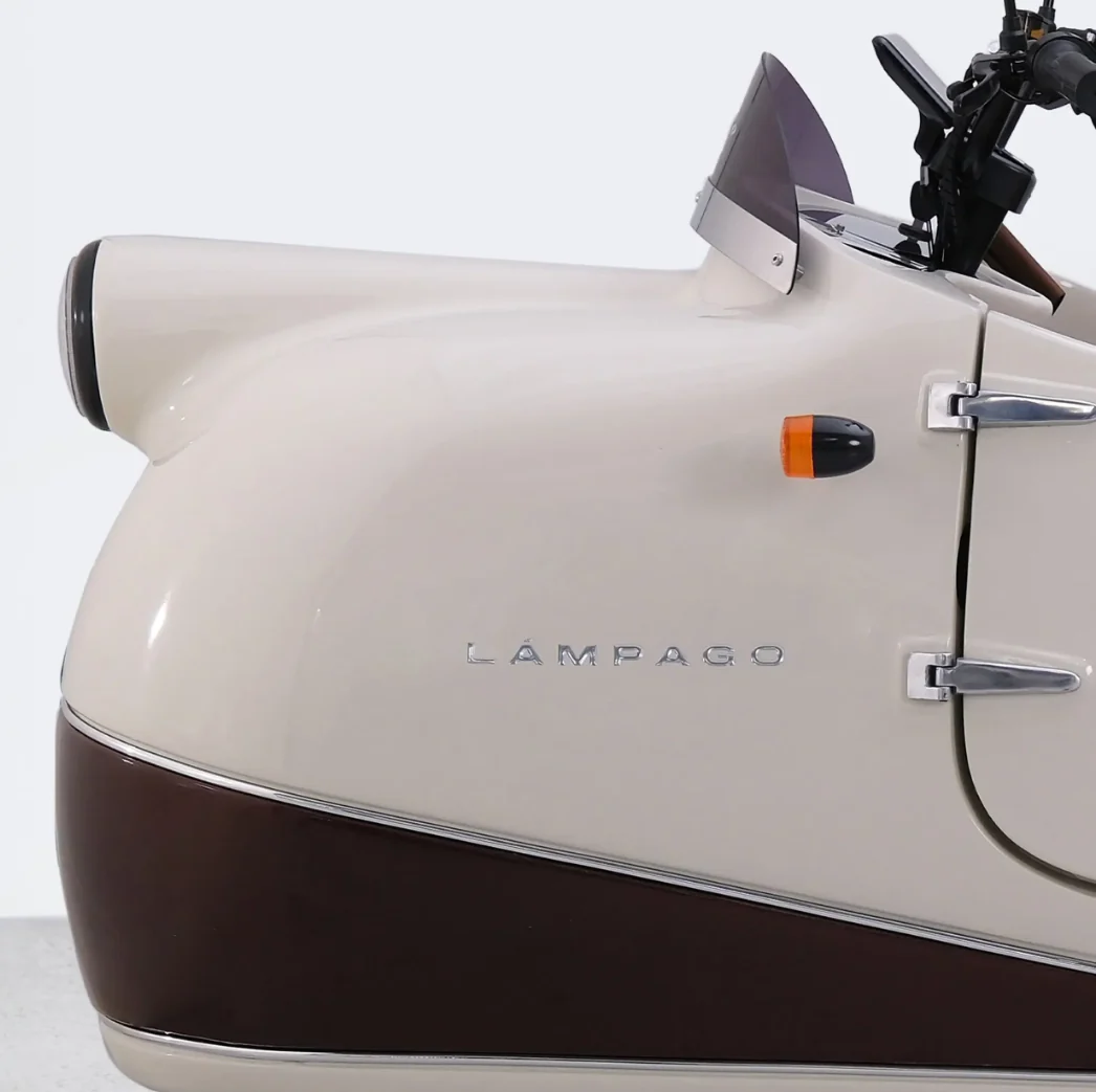 Lampago Moped Electric Vehicle Vintage to Modern - Image 14