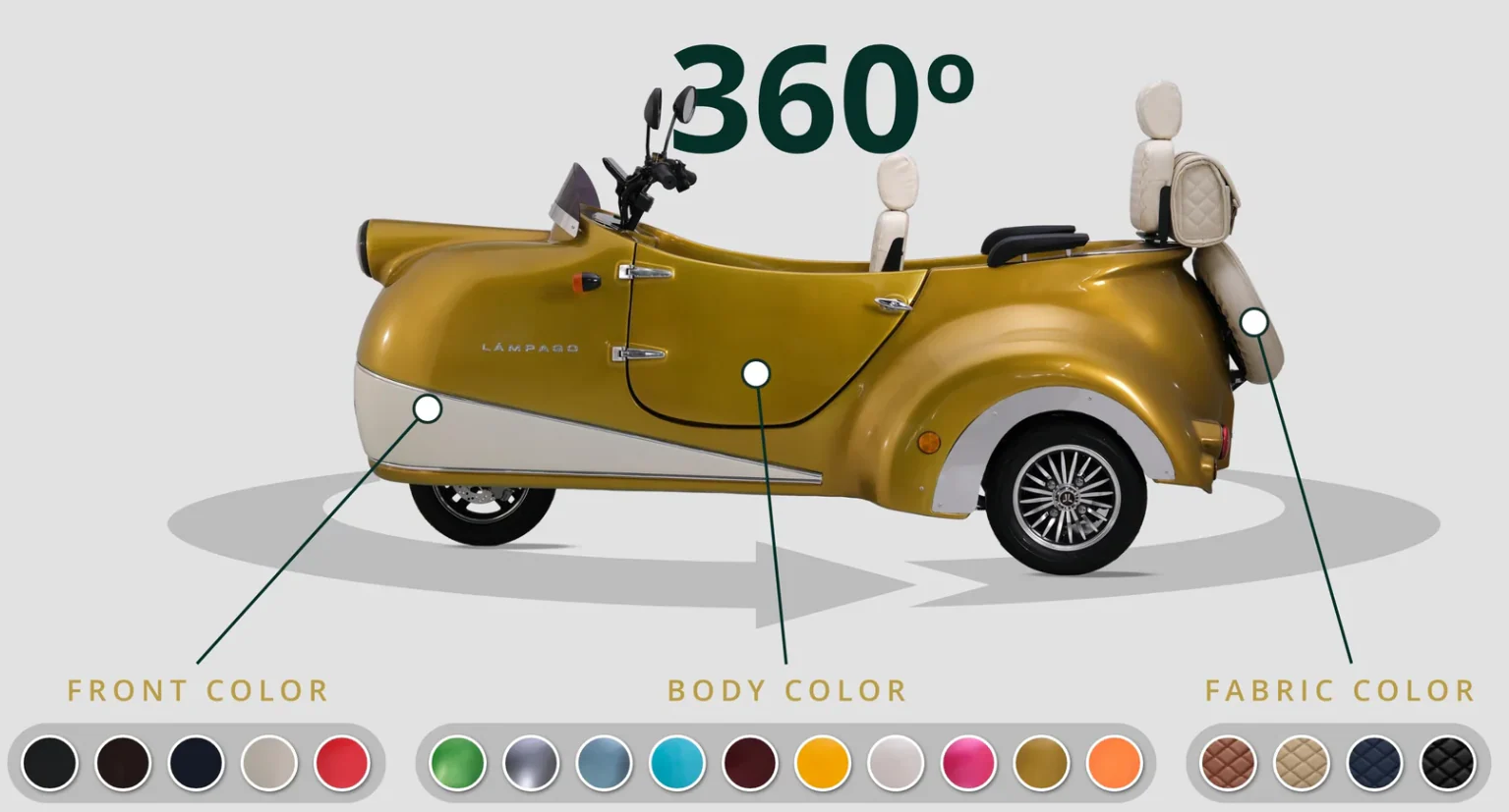 Lampago Moped Electric Vehicle Vintage to Modern - Image 21