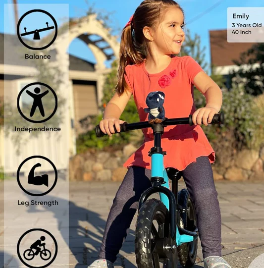 Lanq Alloy Kids Balance Bike -AGE 2-5 Years Unisex - Image 5