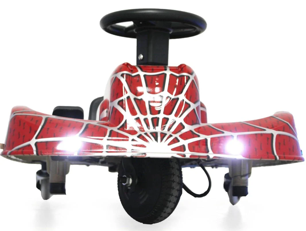 LEADERS Crazy Drift Flat Cart Spider E Scooter for kids Age 3-12   350W 36V 4.4Ah - Image 2