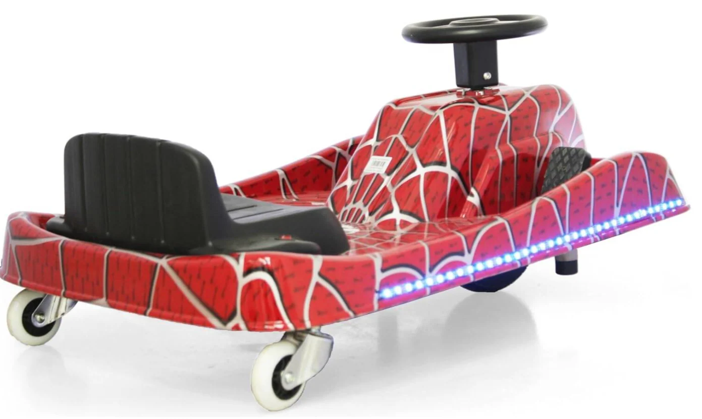 LEADERS Crazy Drift Flat Cart Spider E Scooter for kids Age 3-12   350W 36V 4.4Ah - Image 3