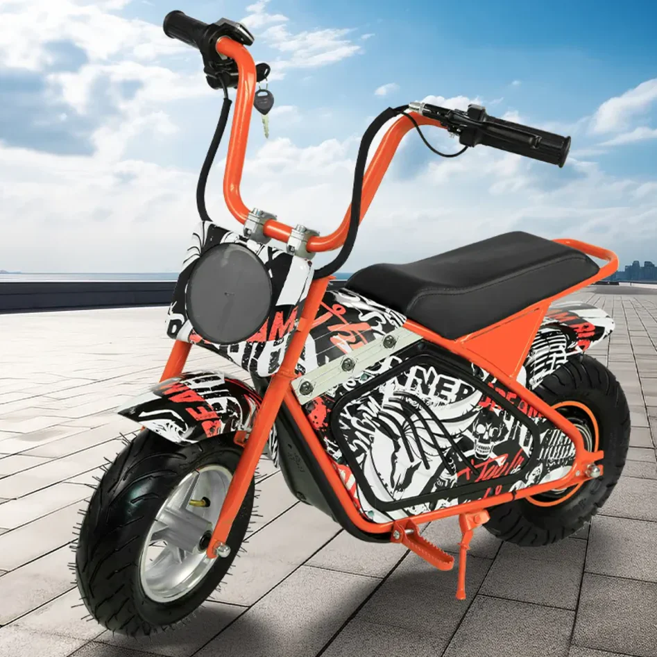 Leaders kids e motor cycle dirt street design Light 36v 4.4Ah 250W - Image 2