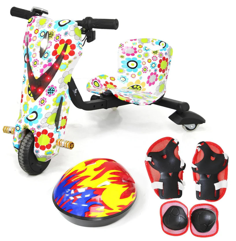 LEADERS Kids Small Drifting E Scooter single Player Age 3+ - Image 7