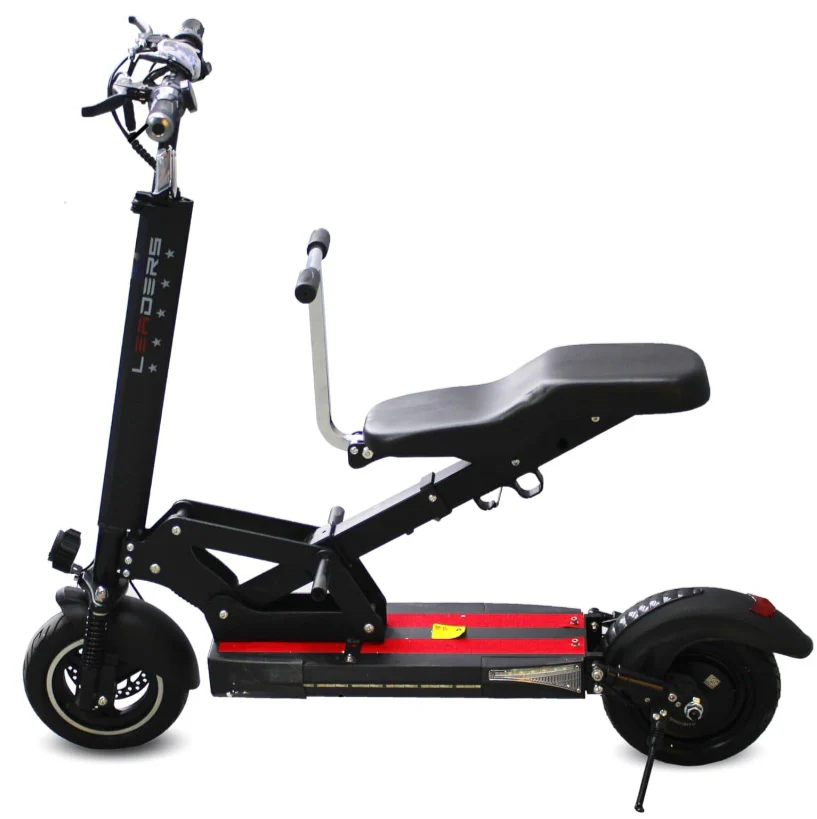 LEADERS Electric Scooter With Double Seats 48V 10.4Ah - Image 2