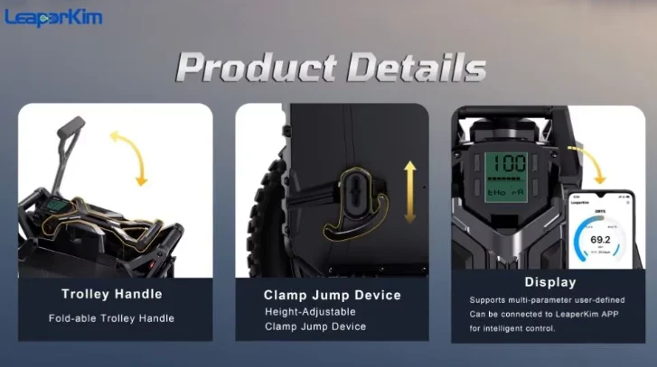 Leaperkim Oryx 50S Electric Unicycle - Image 3