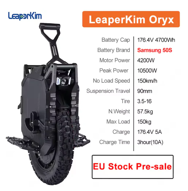 Leaperkim Oryx 50S Electric Unicycle - Image 8