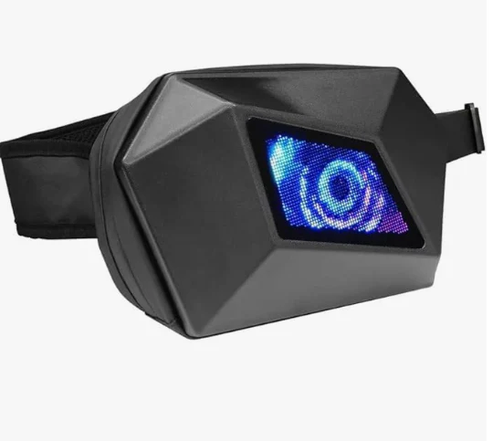 LED Display Water Proof Backpack with USB 5V Knight LED Adjustable strap and App