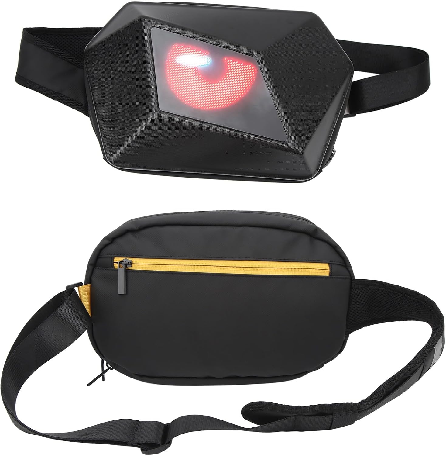 LED Display Water Proof Backpack with USB 5V Knight LED Adjustable strap and App - Image 4