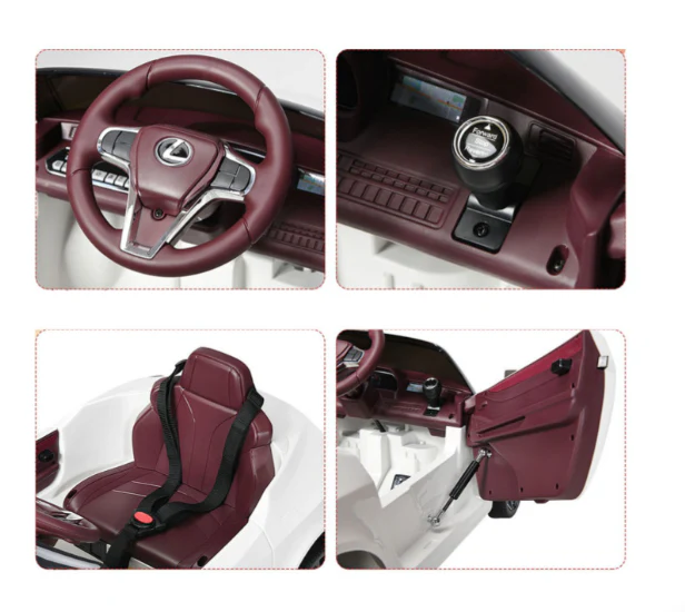 Lexus LC500 Ride on Car White Age 3-8 - Image 10