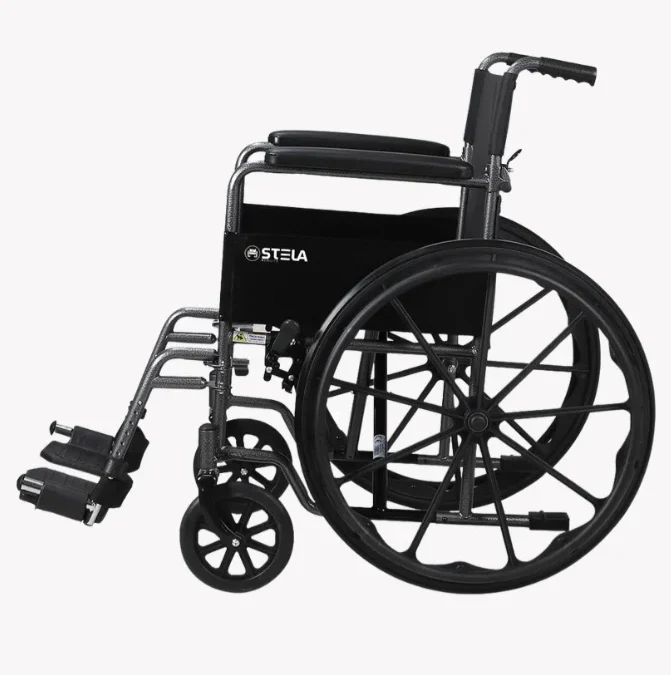 Manual -Wheelchair Lightweight All Plastic MRI Compatible  – Stela MN40 - Image 3