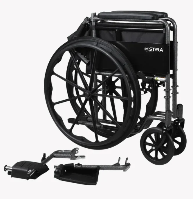 Manual -Wheelchair Lightweight All Plastic MRI Compatible  – Stela MN40 - Image 5