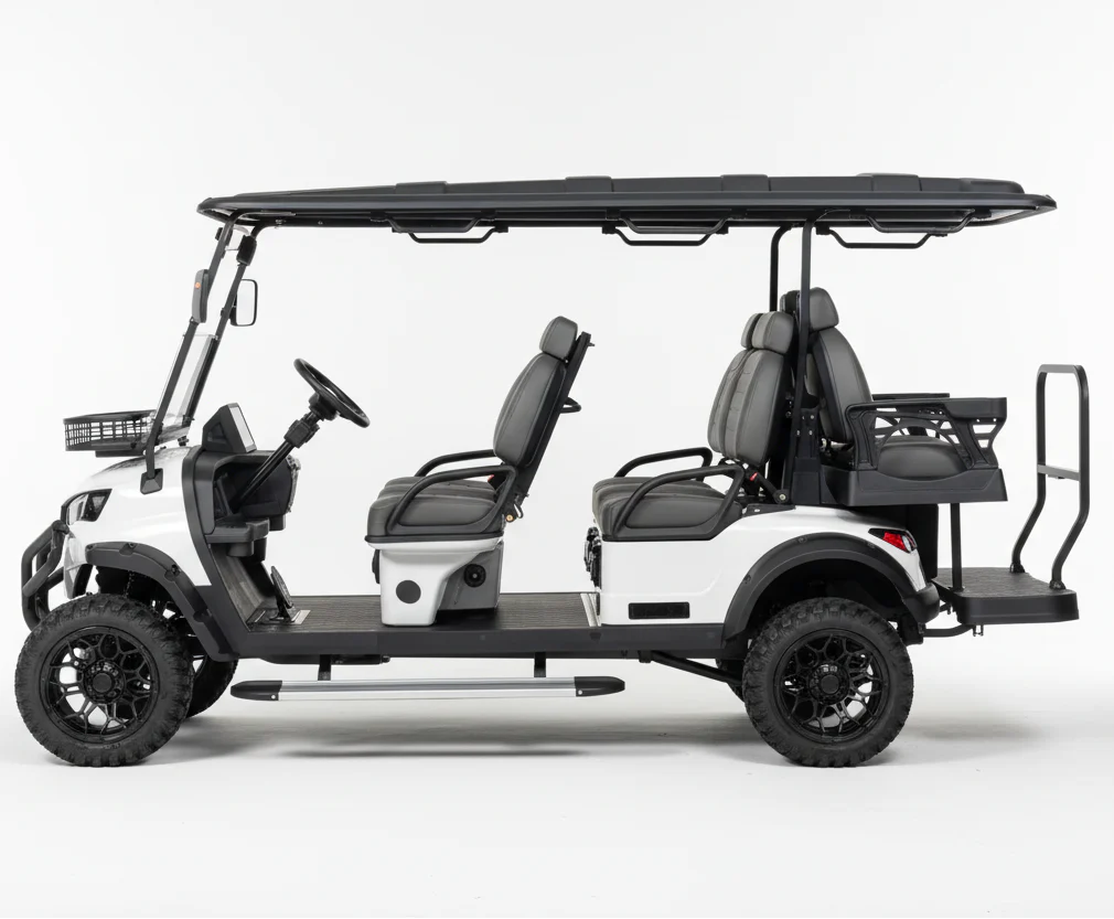 Luxury 6-seater Electric Off-road Golf Cart with Car play Function - Image 3