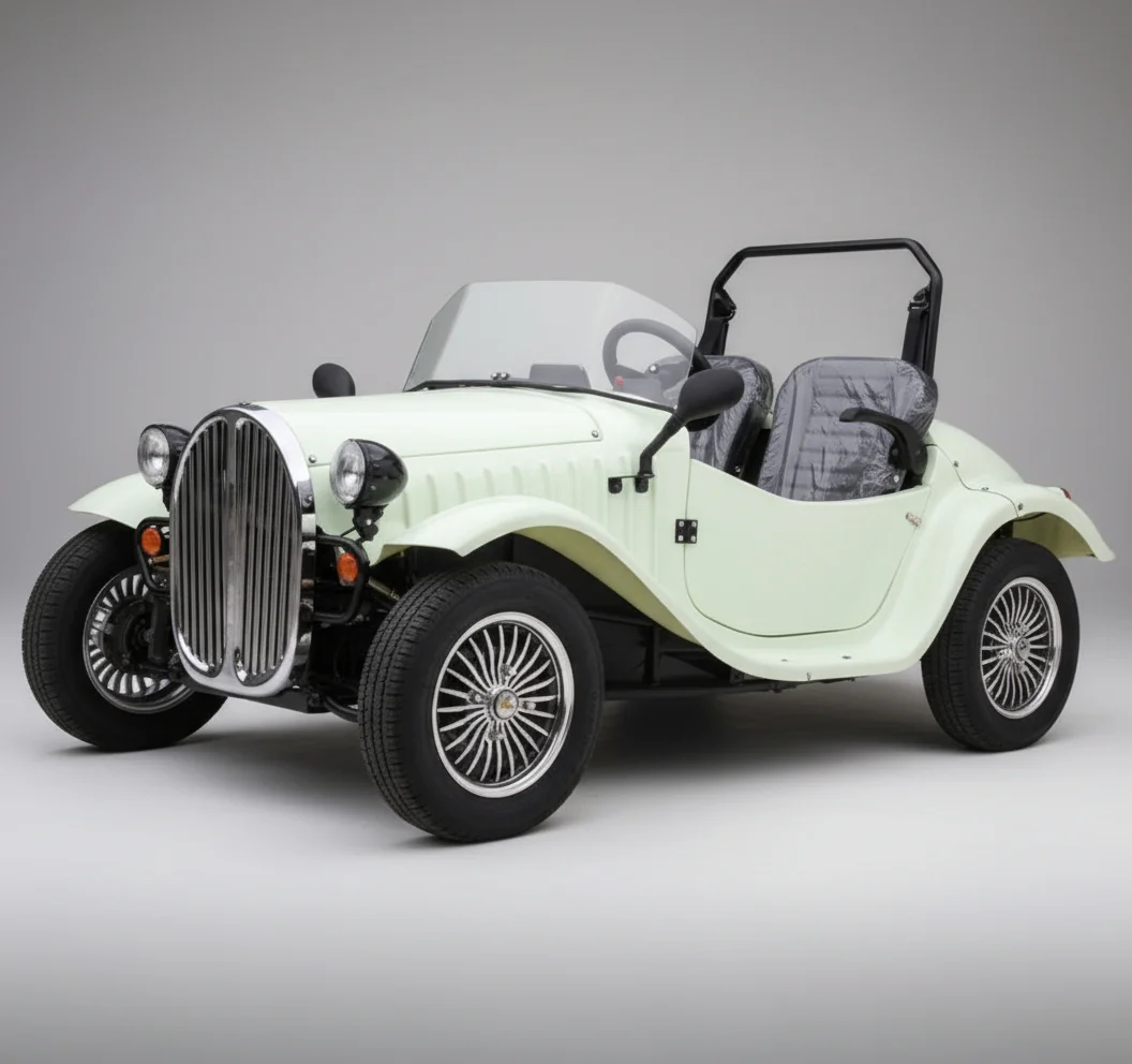 Luxury Classic Electric Buggy 02 seater For Entertainment & Events 72V 60Ah 2000W - Image 6