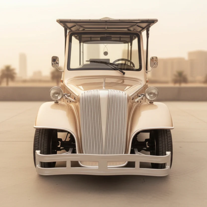 Luxury Electric Classic Golf Cart Vintage Tour Vehicle - 08 Seater