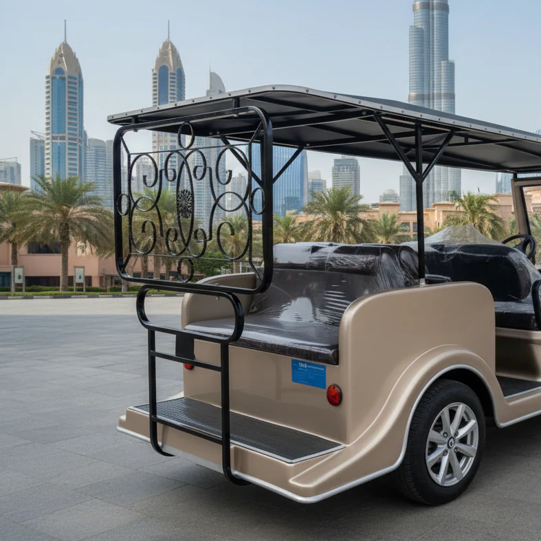 Luxury Electric Classic Golf Cart Vintage Tour Vehicle - 08 Seater - Image 4