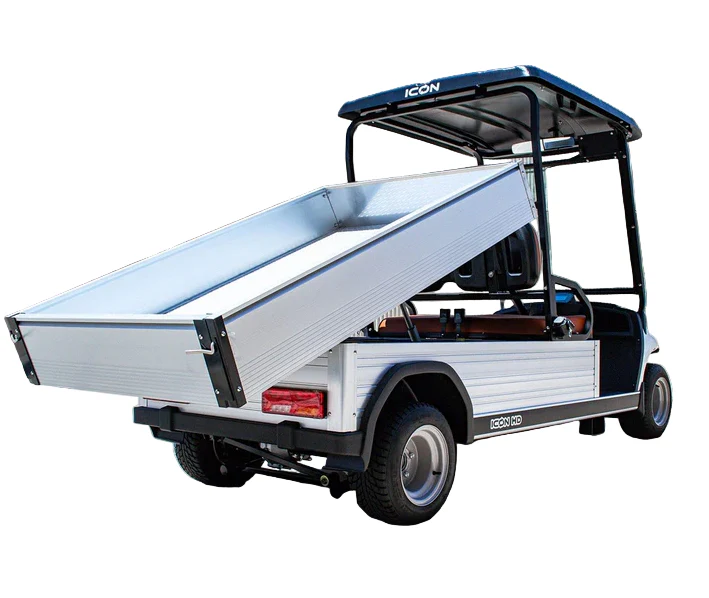 LVT Electric Utility Golf Cart – 2-Seater with Long Cargo Box - Image 4