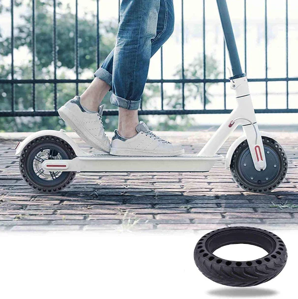 M365 honeycomb tires Scooter Tires 8.5In Tire Front Rear Tire - Image 5