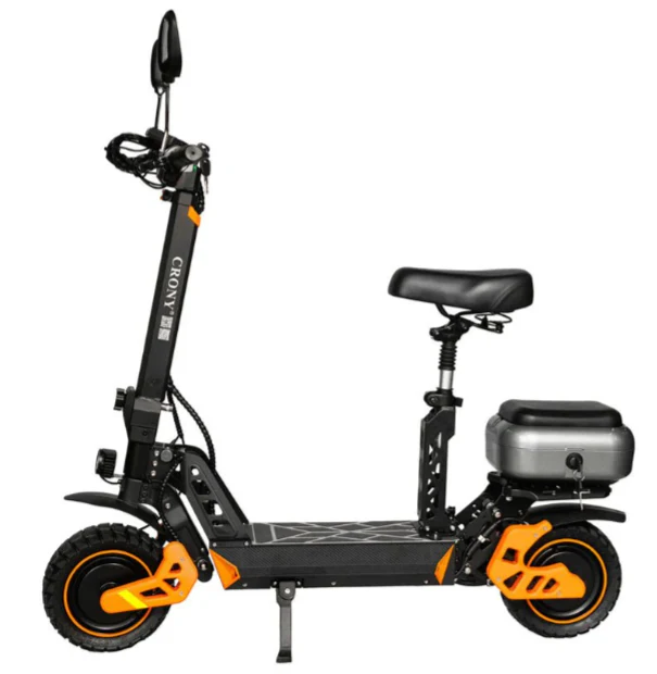 M4 Max E Scooter 48V 20A 2400W With Rear Luggage Box