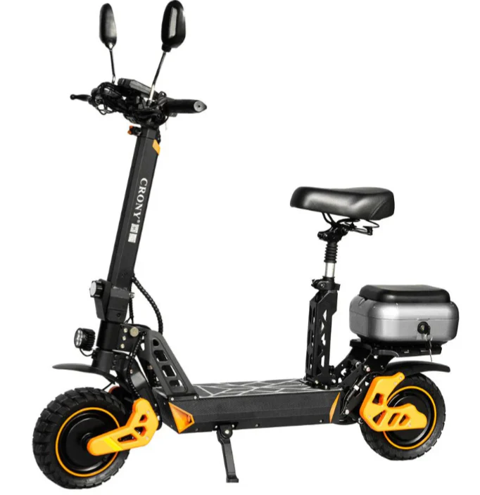 M4 Max E Scooter 48V 20A 2400W With Rear Luggage Box - Image 2