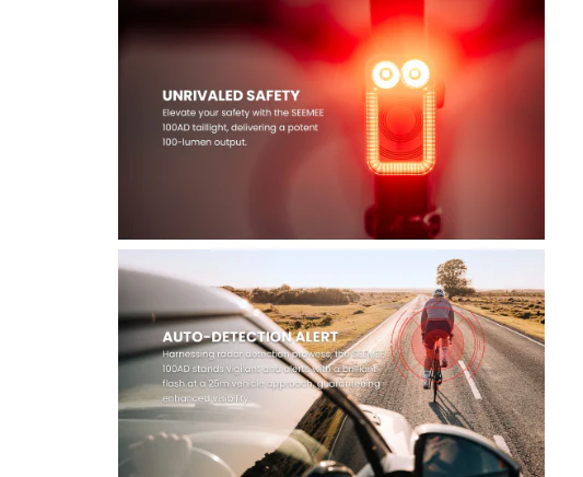 MagicShine Seemee 100AD Radar Detection Taillight - Image 2