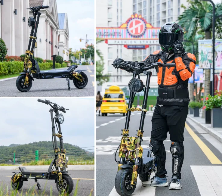 Mars 11 GTR Electric Scooter 72V 45Ah 2000W Dual Motor NFC - Image 2