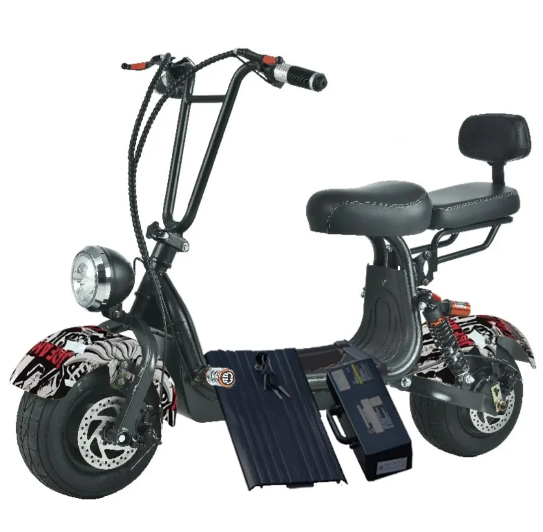 Mini Harley RW Fat Tire Electric Bike Teens & Adults - Image 2