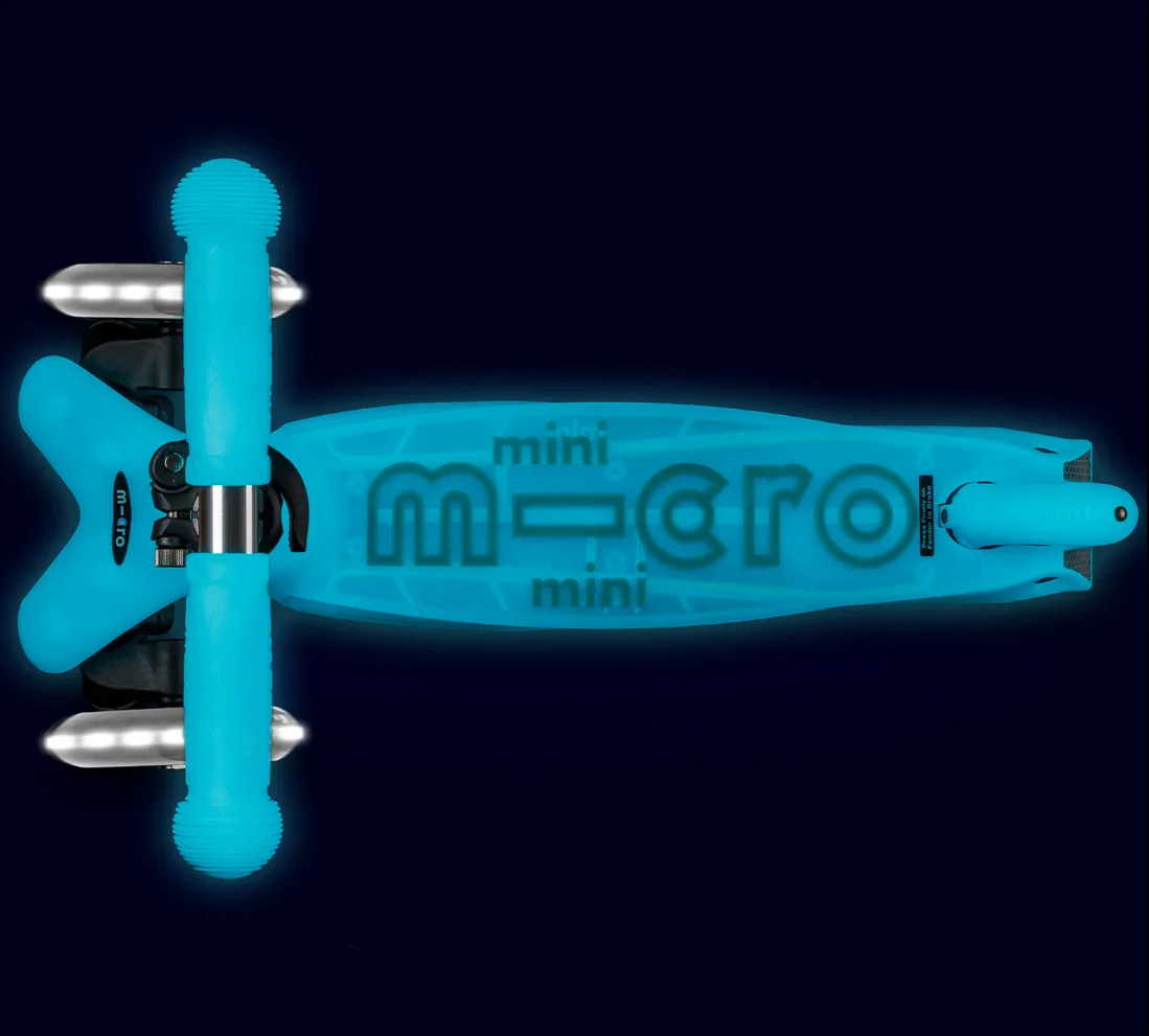 Mini Micro Deluxe Glow LED - Glacier Aqua Age 2-5 Years - Image 6