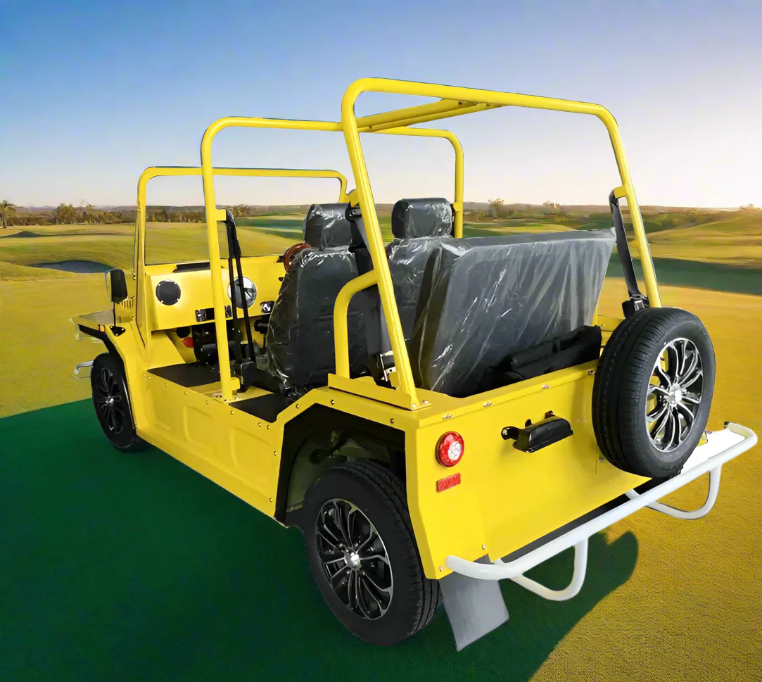 Mini Moke Electric Sightseeing Buggy Car Moke 4 Seater Golf Cart-Full Aluminium Body - Image 14