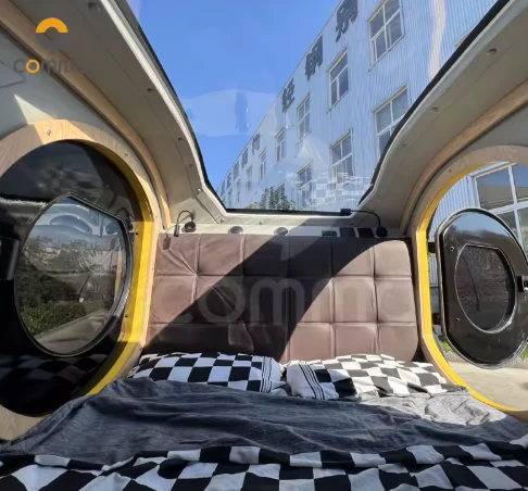 Mini RV Teardrop Adventure Trailer – Bathroom-Equipped Caravan for Weekend Getaways - Image 6