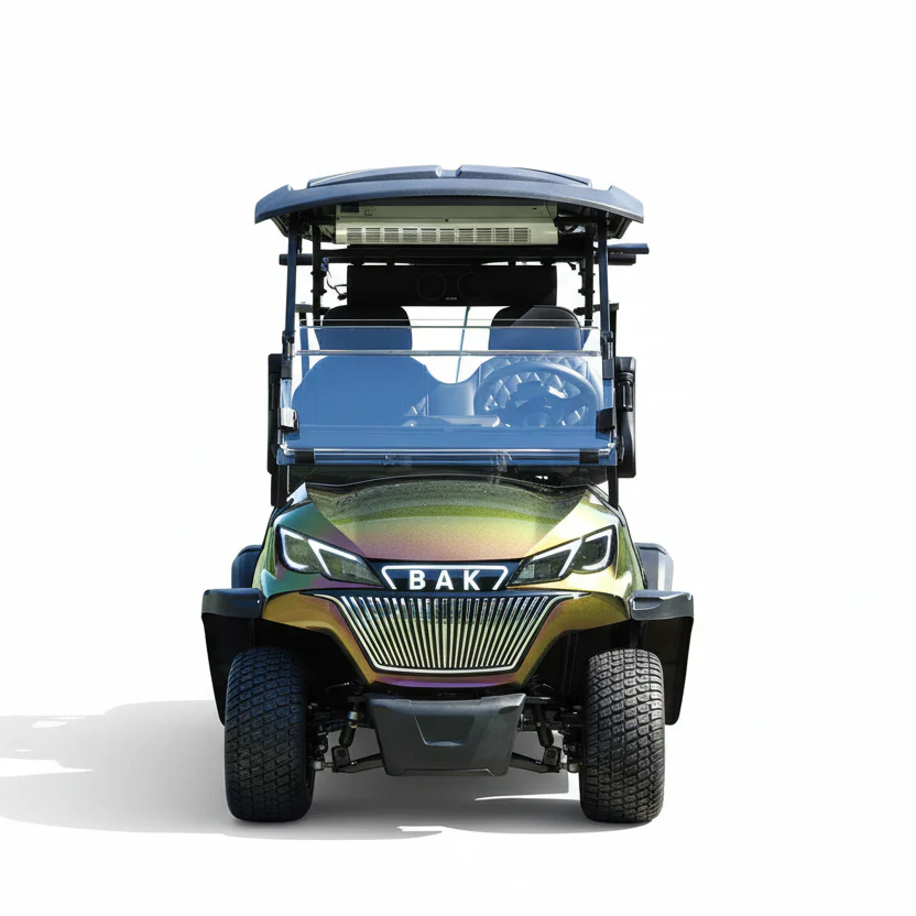 Premium Electric 2 Seater Luxury Golf Cart With Cooler for Golf Course - Image 3