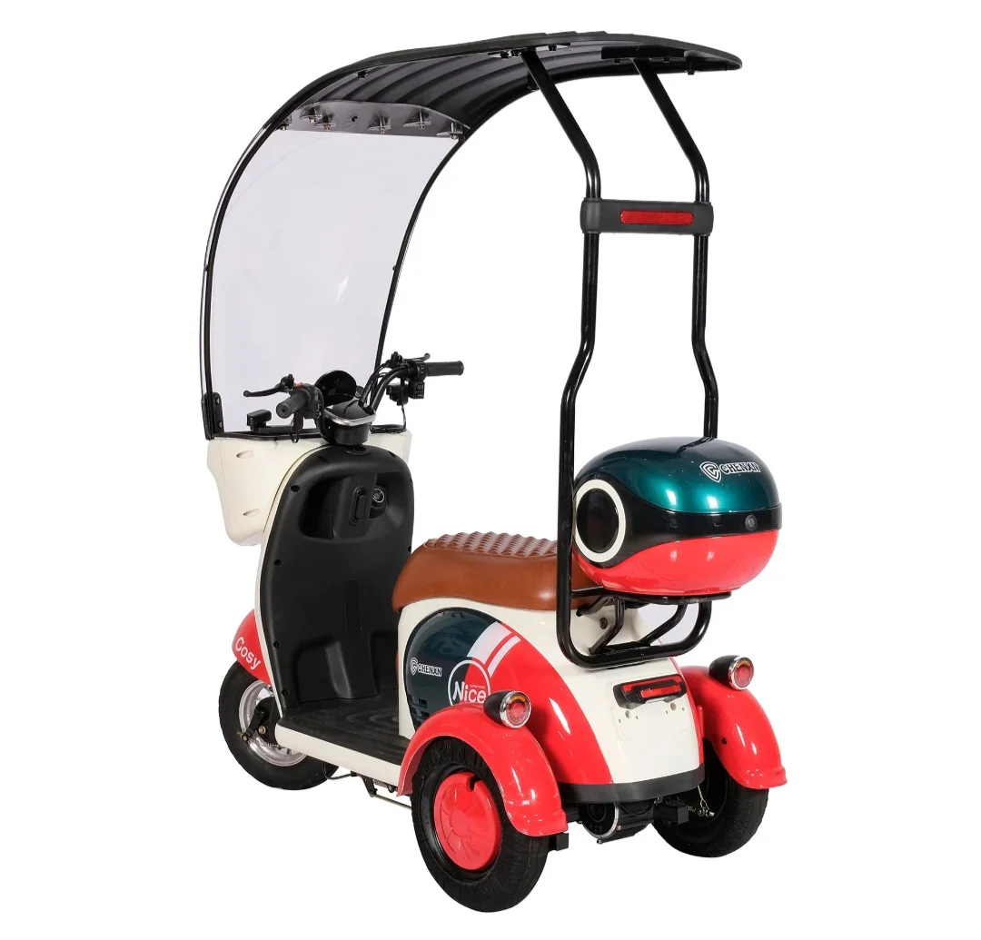 Mobility Electric Scooter 03 wheeled With Sun visor - Image 2