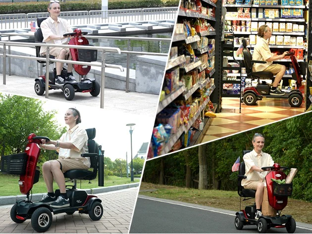 Mobility Electric Scooter S02 With 360 Rotating Seat - Image 3