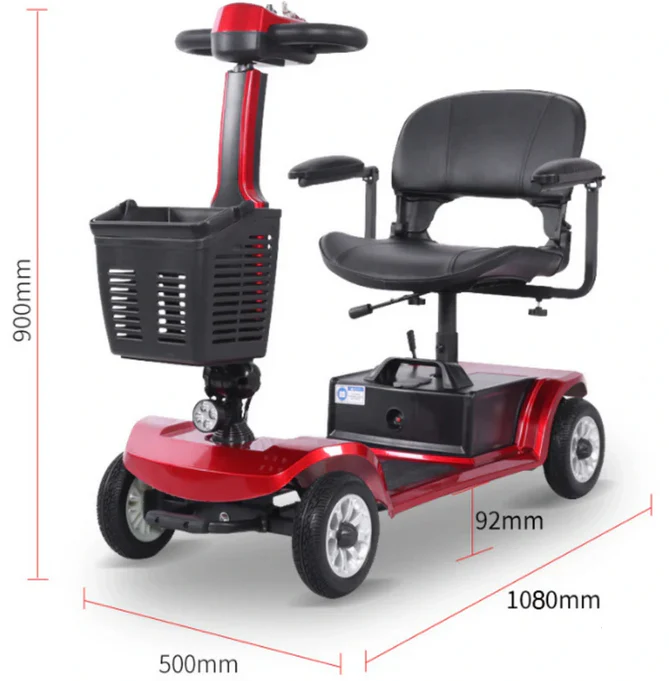 Mobility Electric Scooter S02 With 360 Rotating Seat - Image 6