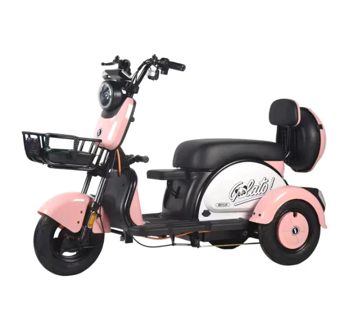 Mobility Electric Scooter with Basket Kids Seat Perfect for Leisure - Image 3