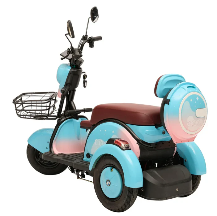 Mobility Electric Scooter with Basket Kids Seat Perfect for Leisure - Image 8