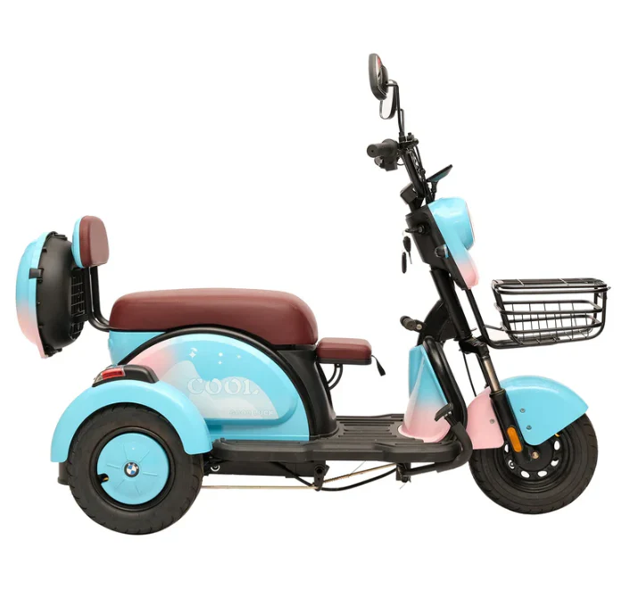 Mobility Electric Scooter with Basket Kids Seat Perfect for Leisure - Image 9