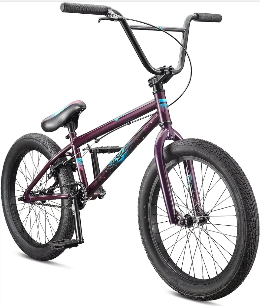 Mongoose 20" Legion L10 Freestyle BMX Bike - Blue - Image 10