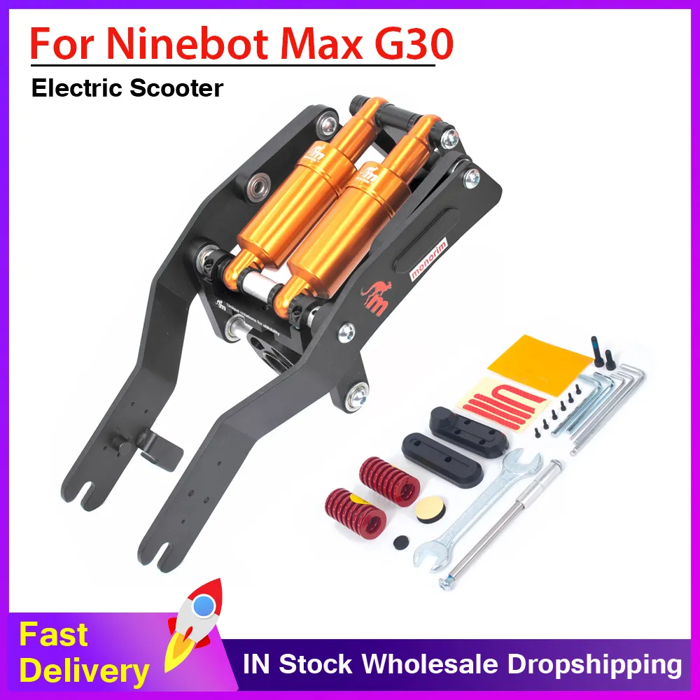 Monorim Dual Front Upgrade Modified Shock Absorber Suspension Kit for Ninebot Segway Max G30 Electric Scooter Accessorie DMmodel - Image 6