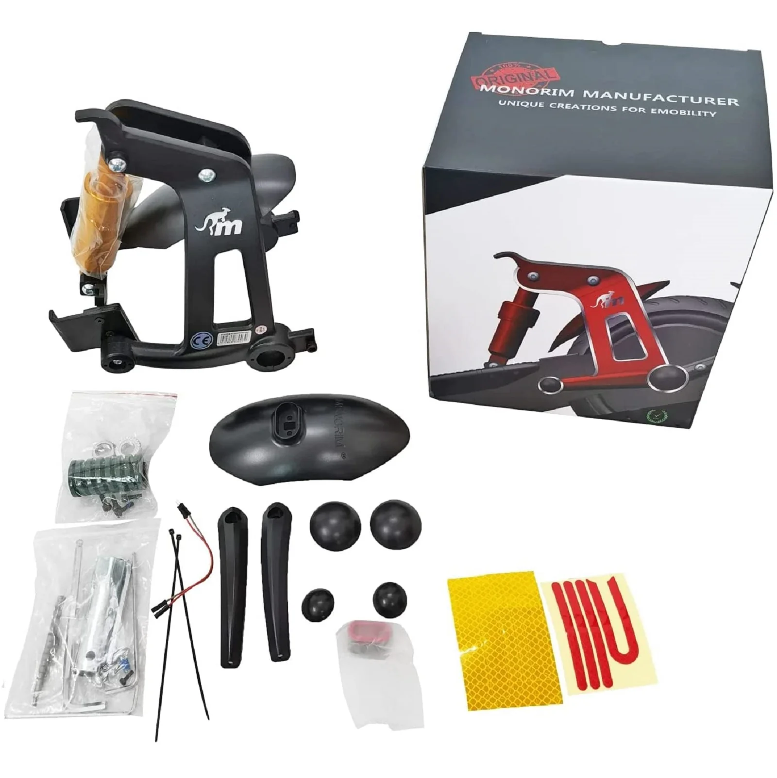 Monorim Genuine MXR1 Rear Suspension Kit For Segway Ninebot Max G30 Electric Scooter - Image 2