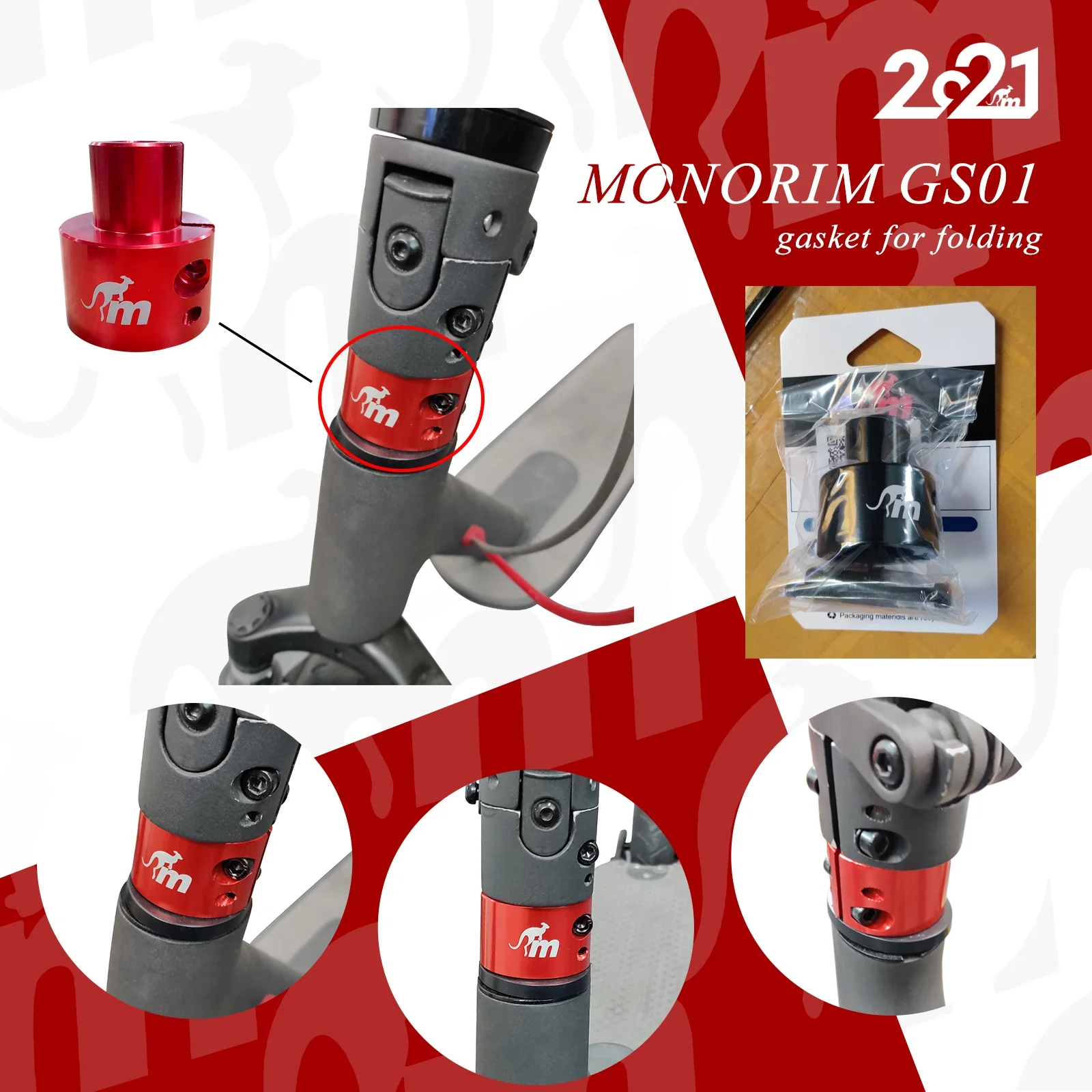 Monorim Genuine X-Lock Extender For Xiaomi Scooters - Image 3