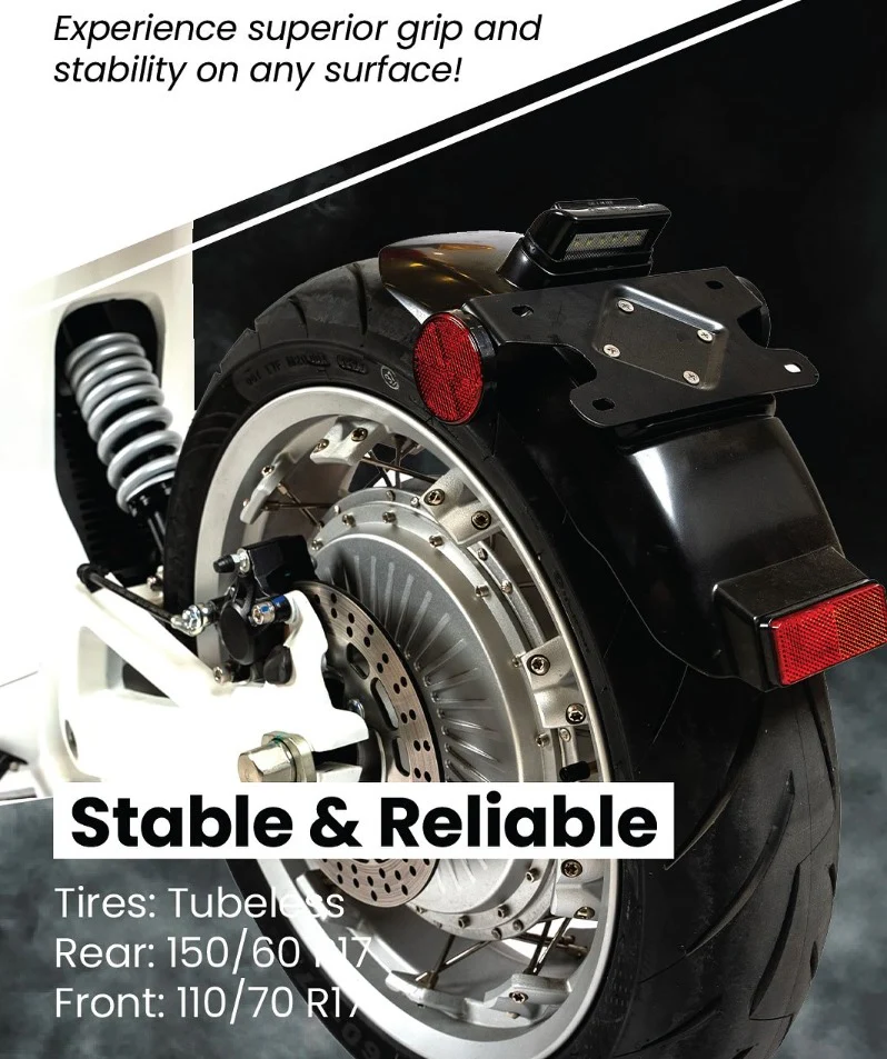 MT Motorcycle Electric 100kph 4KW - Image 2