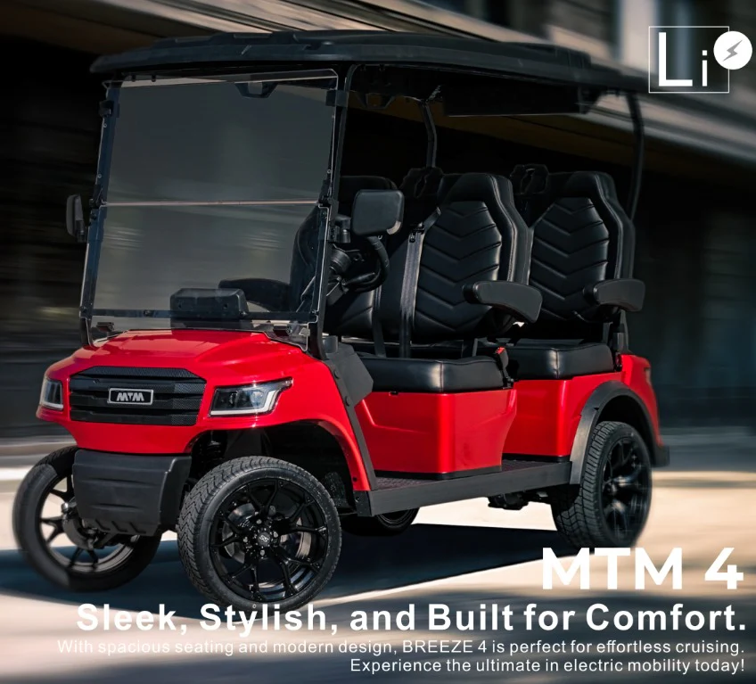 Breeze 4 Luxury Electric Golf Cart - 04 seater - Image 3