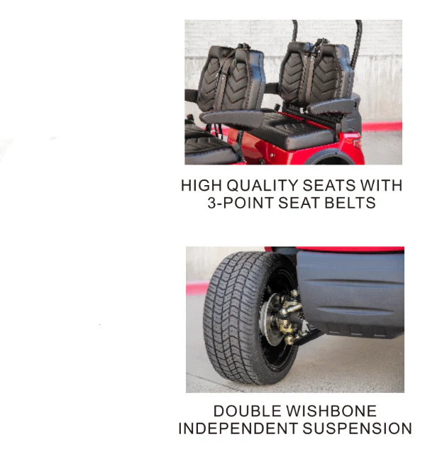 Breeze 6, 6W Luxury Electric Golf Cart - 6 seater - Image 4