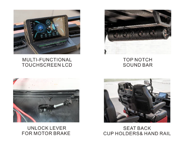 Breeze 6, 6W Luxury Electric Golf Cart - 6 seater - Image 5