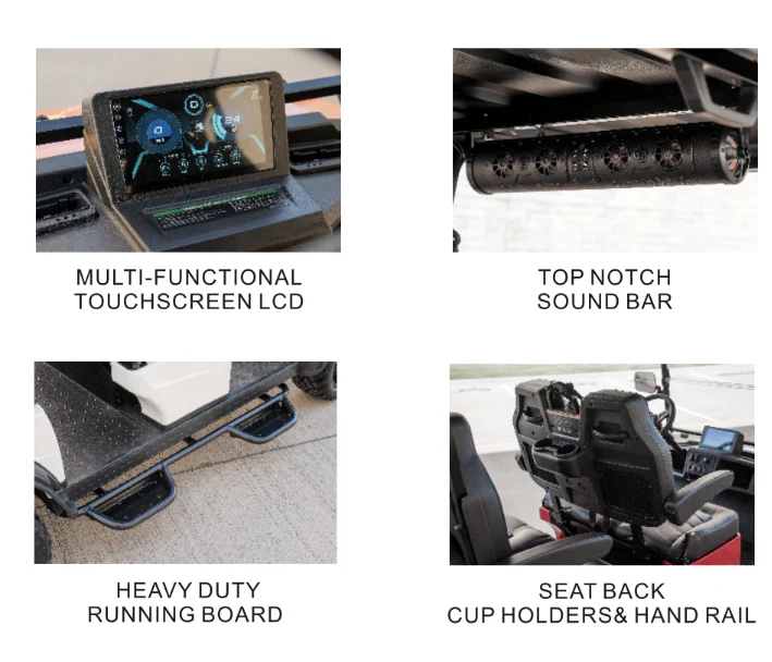 Breeze Luxury - Lifted Electric Golf Cart 04 ,06 seater - Image 6