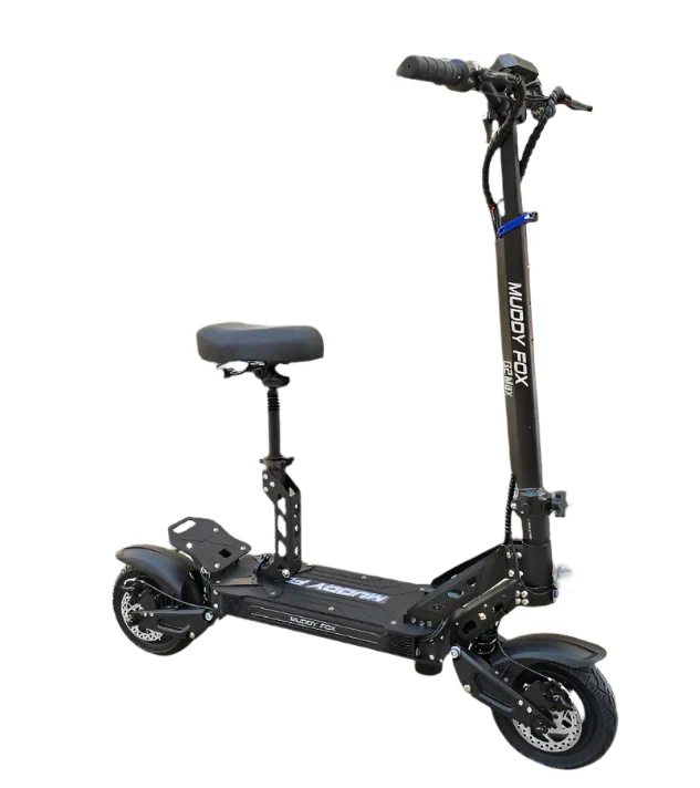Muddy Fox G2 Max Electric Scooter Black 48V 18Ah 1000W 60km Long Range