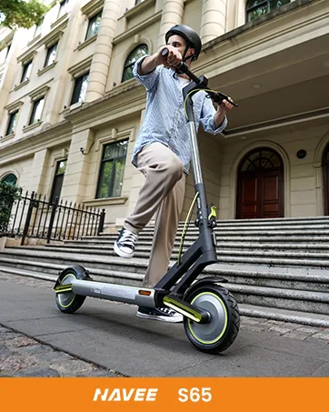 NAVEE S65 10in 48V 500W 65KM Mileage Electric Scooter - Image 10