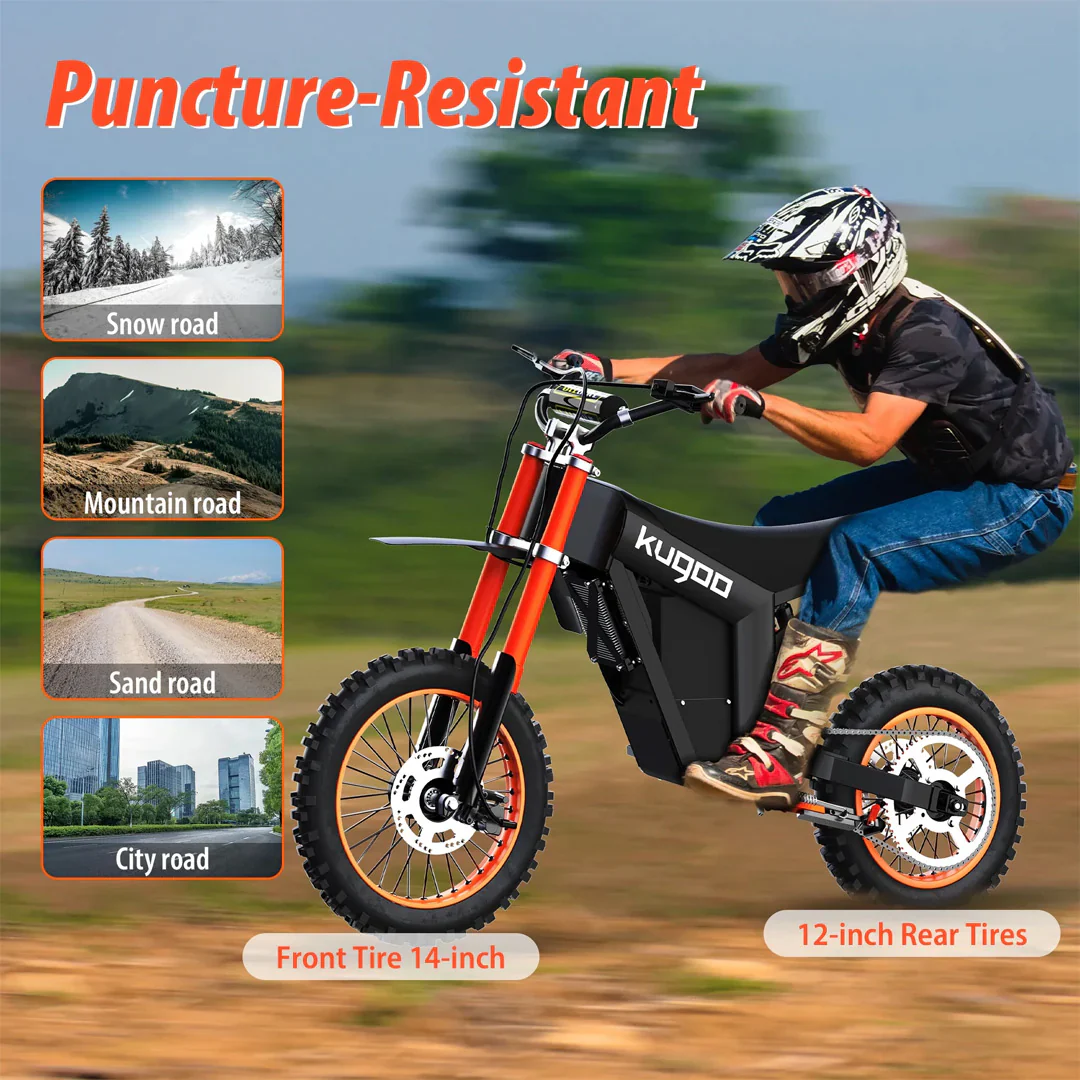 Kugoo Wish01 Electric Dirt Bike Pit Pike Remix 2026 SE version 48V 21Ah - Image 4