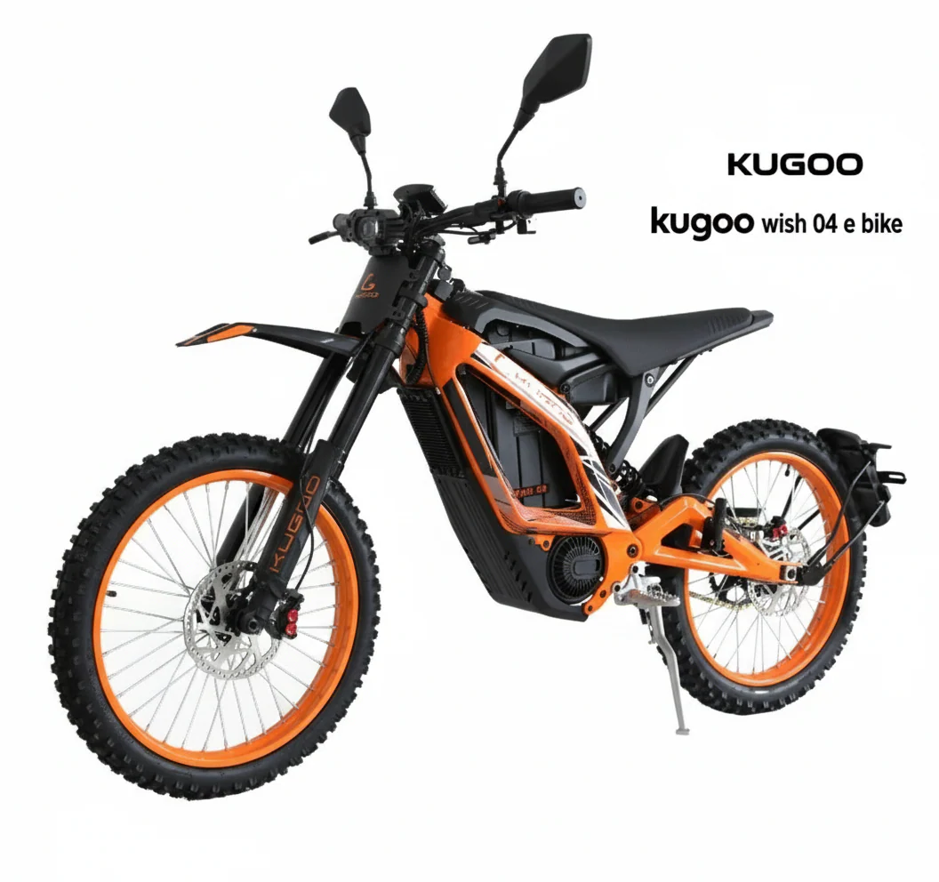 New 2026 Kugoo Wish 04 Electric Bike 60V 36Ah 3700W