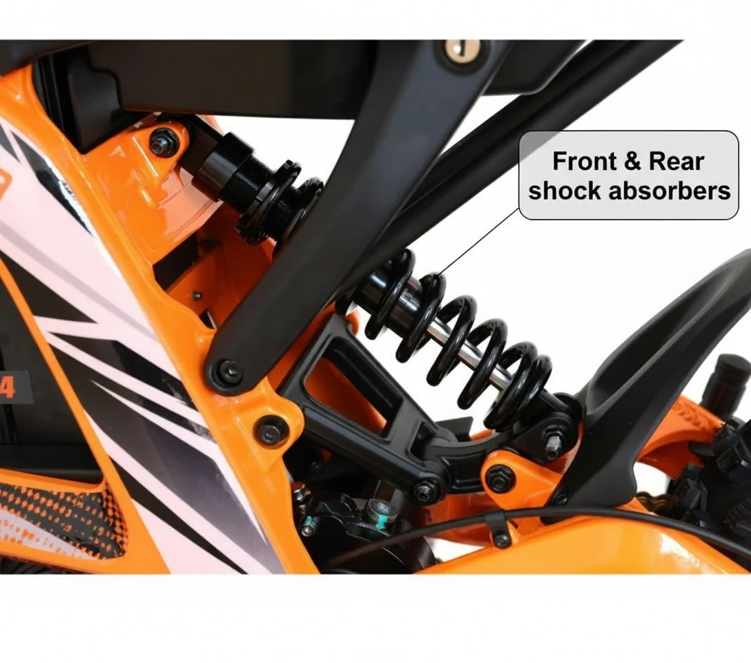 New 2026 Kugoo Wish 04 Electric Bike 60V 36Ah 3700W - Image 5